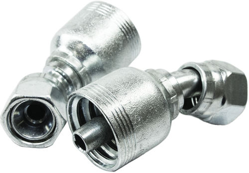 FE. SWIVEL 37 FLARE 45 ELBOW