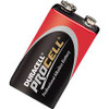 DURACELL PROCELL 9VOLT (CASE OF 72)