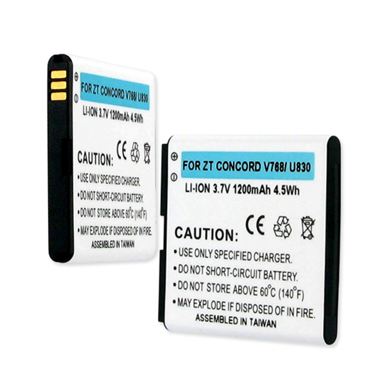 Replacement Battery for ZTE Concord Prelude U830