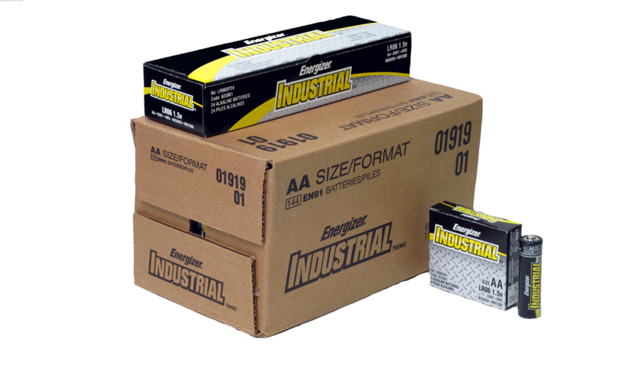 ENERGIZER INDUSTRIAL AA (CASE OF 144)