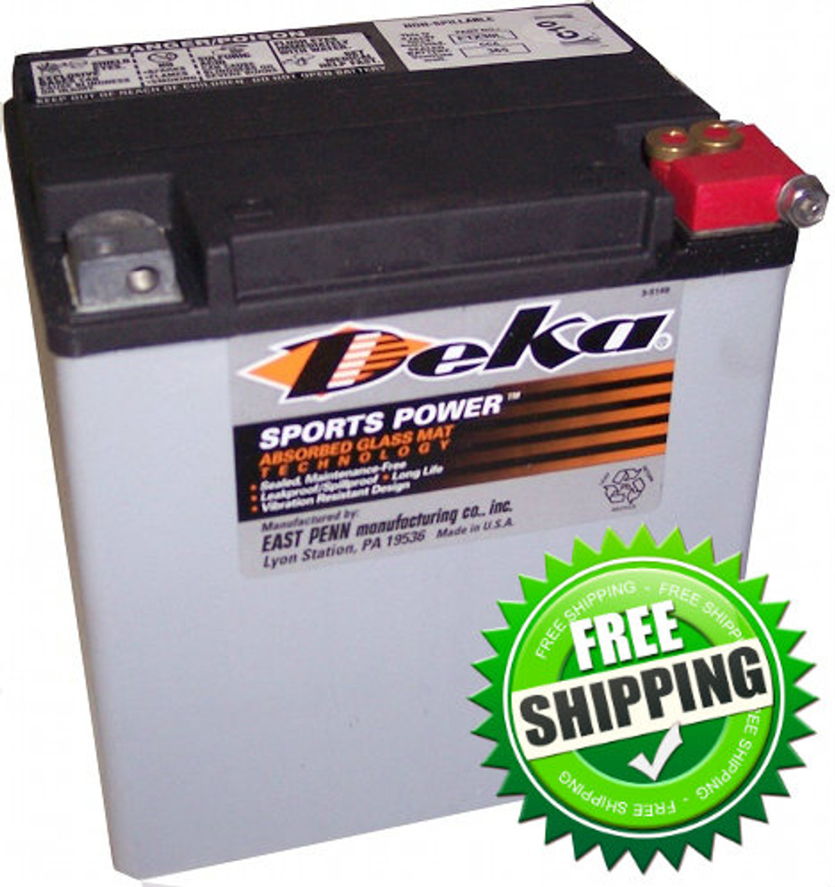 DEKA ETX30L MADE IN THE USA - Battery Warehouse