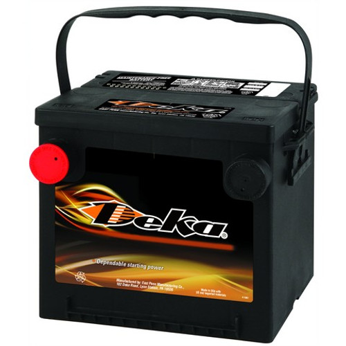 DEKA 12V 540CCA  STARTING BATTERY POSITIVE LEFT