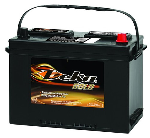 DEKA 12V 710CCA STARTING BATTERY POSITIVE RIGHT