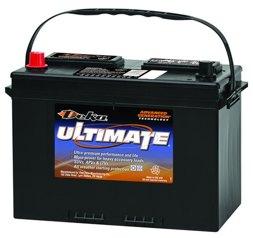 DEKA 12V 840CCA STARTING BATTERY POSITIVE LEFT