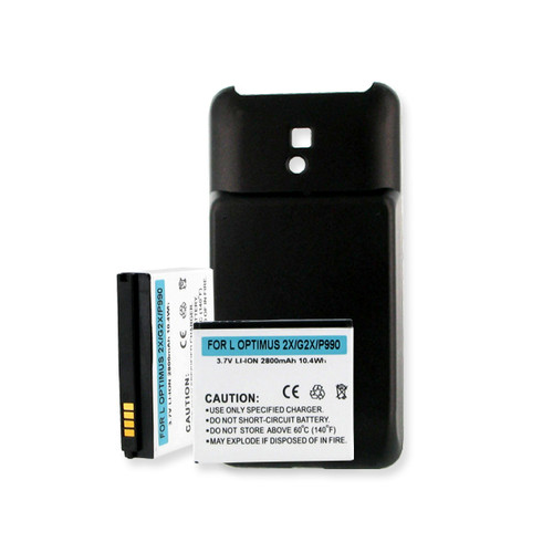 Extended Life Battery for LG Optimus 2X LGFL-53HN