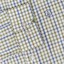 Cuffs for Navy and Green Albert and Maurice Mens Chambers Check Shirt
