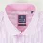  Collar of Pink Stripe Albert and Maurice Mens Bartestree Shirt