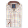 Albert and Maurice Mens Broadbent Brushed Check Shirt Albert and Maurice Mens Broadbent Brushed Check Shirt