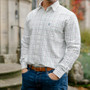 Albert and Maurice Mens Woosnam Brushed Check Shirt