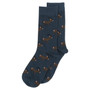Blue Albert and Maurice Mens Stag Socks 