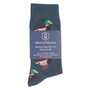 Blue Albert and Maurice Mens Duck Socks In Pack