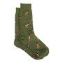 Green Albert and Maurice Mens Pheasant Socks