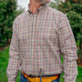 Albert and Maurice Yarkhill Shirt Lifestyle close-up