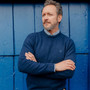 Albert and Maurice Mens Malvern Crew Neck Jumper Ink Lifestyle