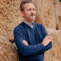 Albert and Maurice Mens Eastnor V Neck Jumper Ink Lifestyle