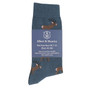 Blue Albert and Maurice Mens Stag Socks In Pack