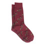 Red Albert and Maurice Mens Stag Socks