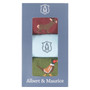 Albert and Maurice Mens Socks Gift Set Pack Of 3