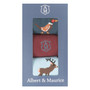Albert and Maurice Mens Socks Gift Set Pack Of 3
