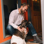 Albert and Maurice Gwynne Shirt dog lifestyle