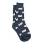 Albert and Maurice Mens Sheep Socks navy