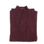  Albert and Maurice Netherton Zip Neck Jumper Claret Flat