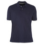 Albert and Maurice Mens Classic Pique Polo Shirt Navy Blue
