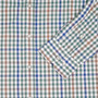 Albert and Maurice Mens Arrow Shirt Green Check Sleeve and Buttons