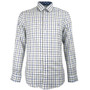 Albert and Maurice Mens Monnow Shirt Sage Check
