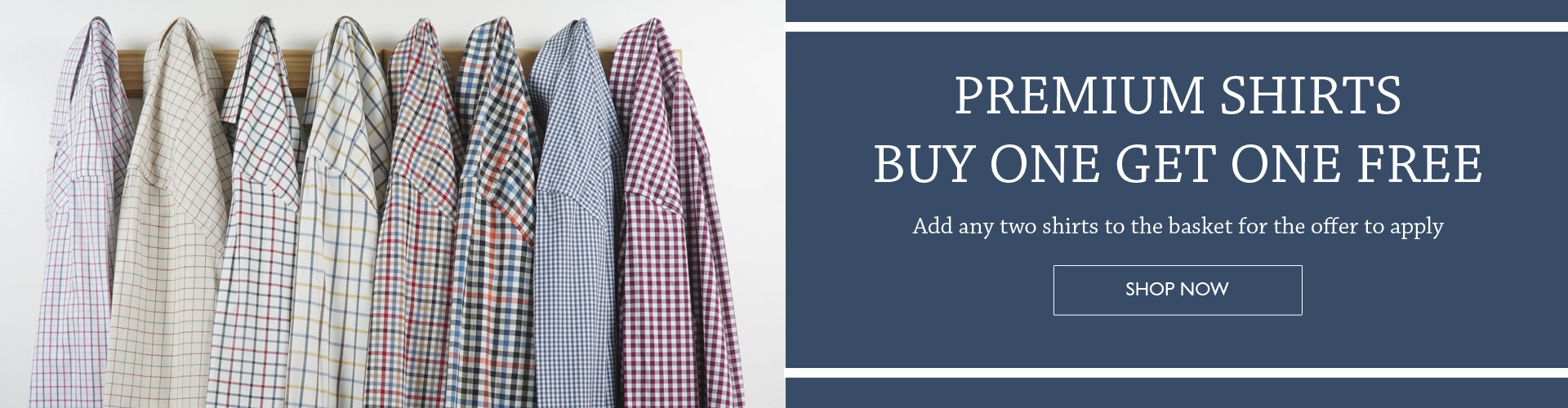 Premium Shirts - Buy One Get One FREE | Shop Now