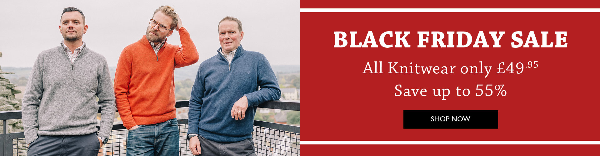 Up to 55% Off Jumpers from Albert and Maurice