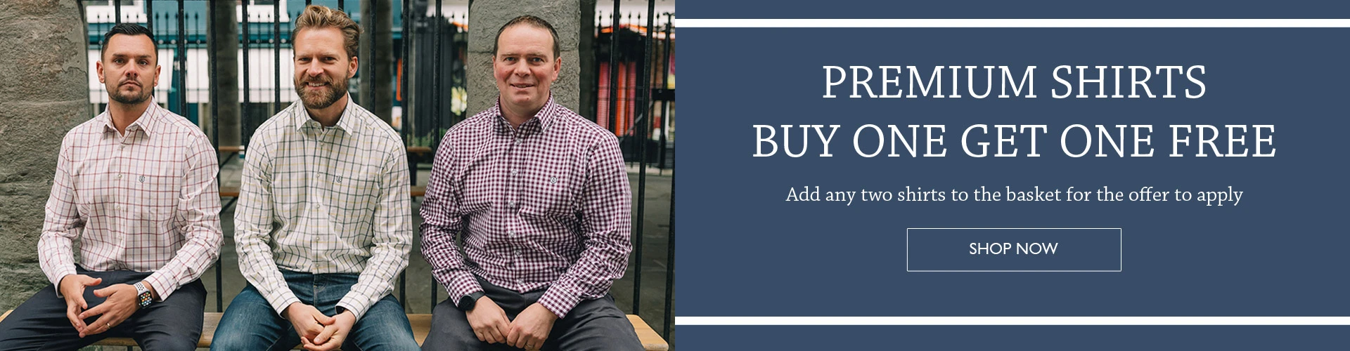 Premium Shirts - Buy One Get One FREE | Shop Now