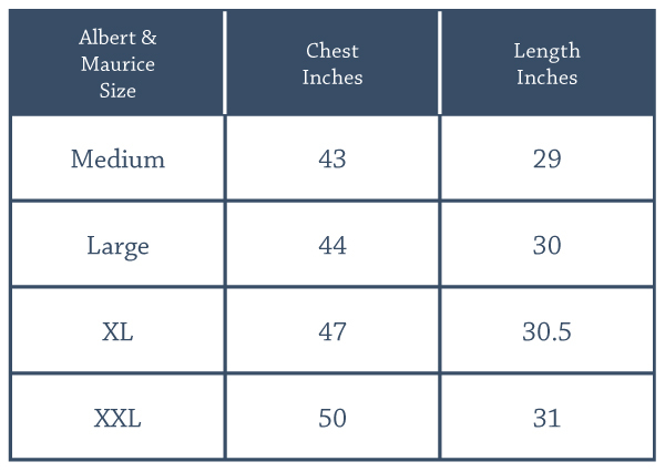 Polo Sizes