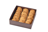 Barazek Sesame Seed and Pistachio Cookies - 60 Pcs Signature Gift Box