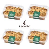 Libanais Baked Pita Chips Zaatar 4 packs (11 oz per pack)