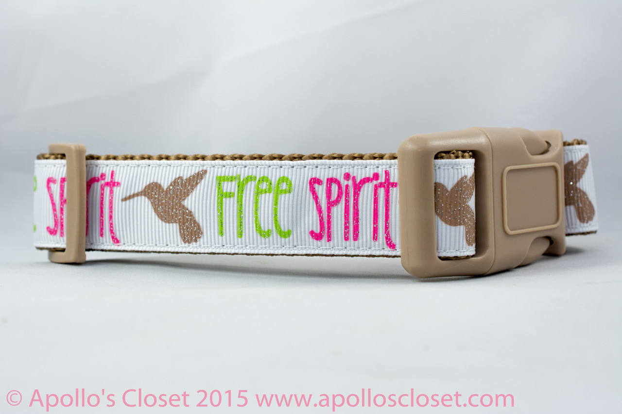 Tan Free Spirit Dog Collar