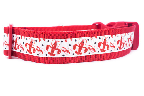 crawfish dog collar