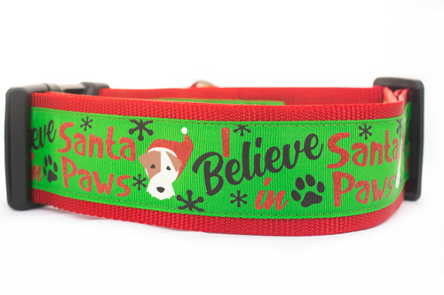 Santa Paws Dog Collar 2" wide Santa Paws Dog Collar 2" wide