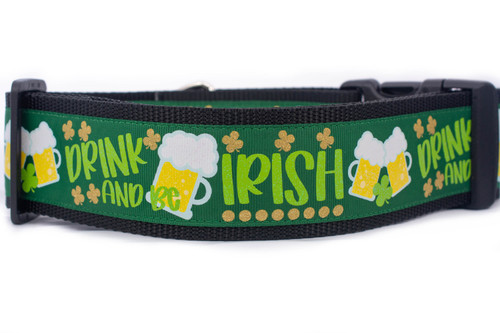 Irish Beer dog collar
