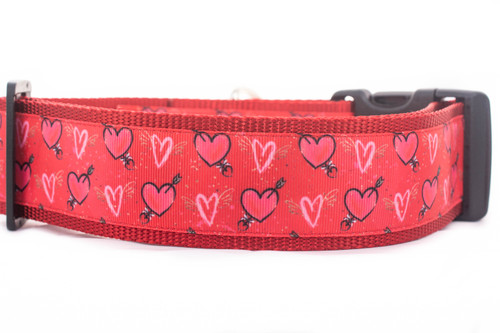 Pink Arrow Dog Collar Pet Collar Adjustable Pink Dog 