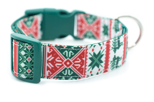 Dog Collar in Nordic Flag Colors — Norway — Steller Handcrafted Goods