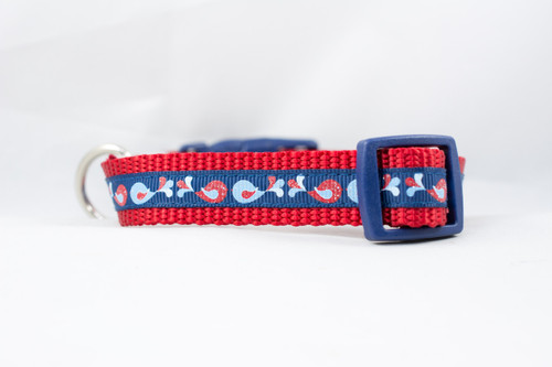 Navy Birds 5/8 and 3/4" wide