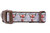 Country Snow Deer Dog Collar 1 or 1.5" wide