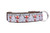 Country Snow Deer Dog Collar 1 or 1.5" wide
