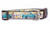 A fall dog collar with a blue pickup truck carrying pumpkins and sunflowers. 
