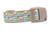 Fall Stripe Pumpkin Dog Collar 1 or 1.5" wide