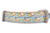 Fall Stripe Pumpkin Dog Collar 1 or 1.5" wide