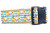 Fall Stripe Pumpkin Dog Collar 2" wide