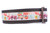 Dog collar with a brown nylon and a colorful print of pumpkins, a tractor, and the text "Happy Fall Fall".