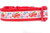 Holiday Airplane Dog Collar  1 or 1.5" wide